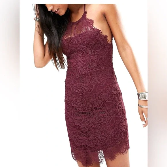 Free People Intimately “She’s Got It” Lace Slip Dress - Picture 2 of 10